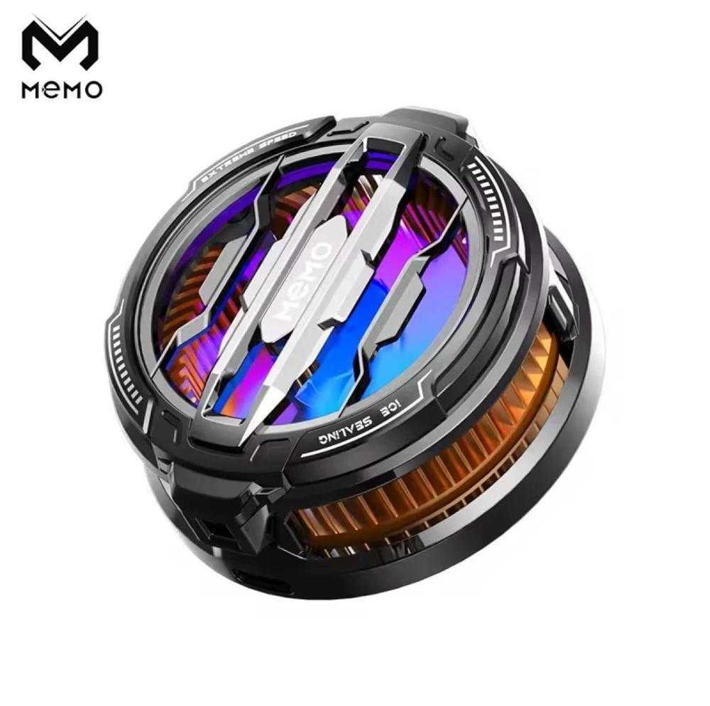 Magnetic Phone Cooler Fan Case Yellow 68G Gaming | Fast Cooling Mobile Phone Cooler for PUBG & Mobile Gaming